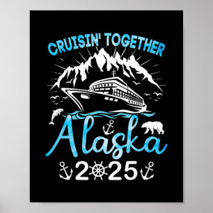 Affiche Voyage de vacances en croisière en Alaska 2025 Cro