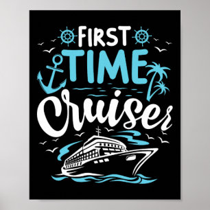Affiche Voyage de vacances pour la première fois d'un bate