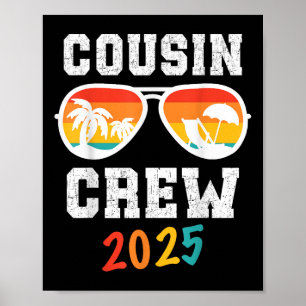 Affiche Voyage d'équipage Cousin 2025 Semaine de réunion f