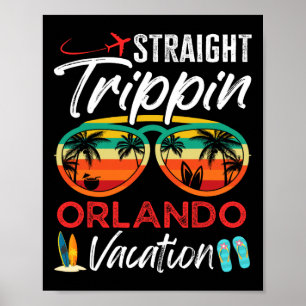 Affiche Voyage droit Orlando Couples Vacances en famille G