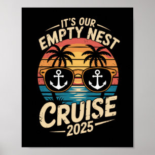 Affiche Voyage du nid vide 2025 C'est notre croisière du n