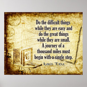 Affiche Voyage D'Un Mille Miles