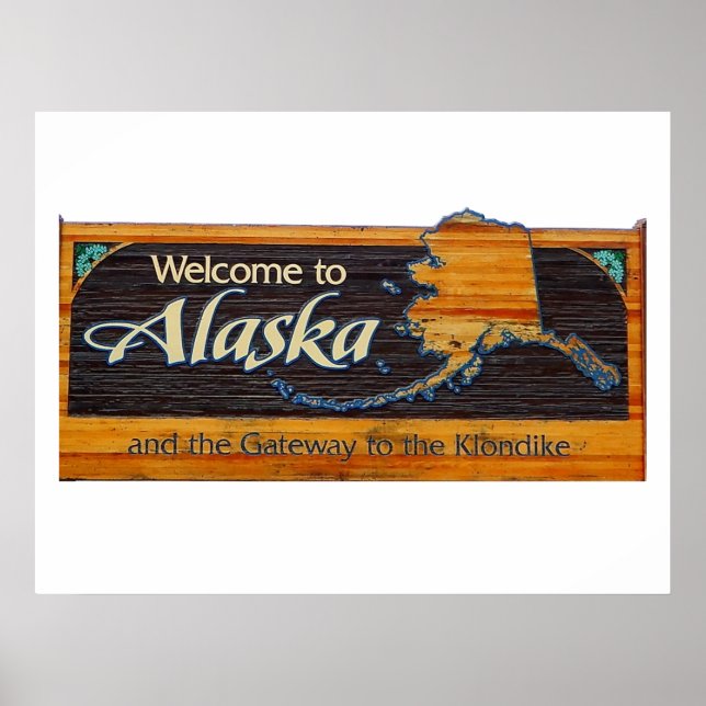 Affiche Voyage en Alaska (Devant)