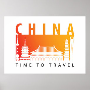 Affiche Voyage en Chine
