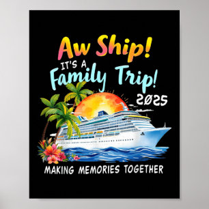 Affiche Voyage En Famille 2025 Correspondant Cru Familial