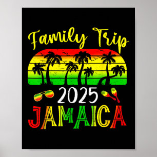 Affiche Voyage en famille Jamaïque 2025 Summer Vacation Be