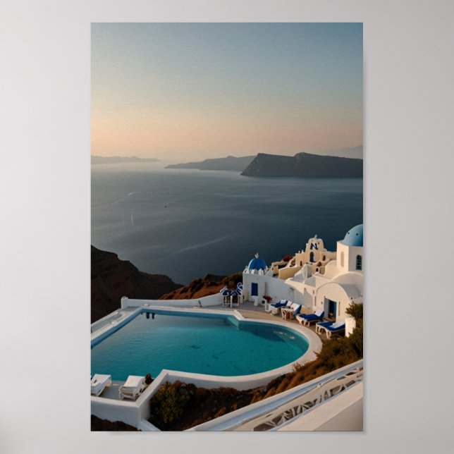Affiche Voyage en Grèce pittoresque (Devant)