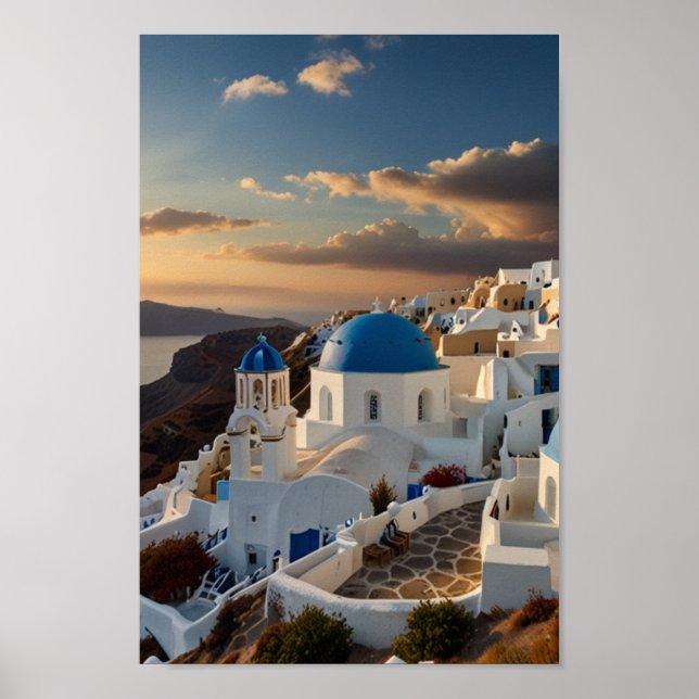 Affiche Voyage en Grèce pittoresque (Devant)