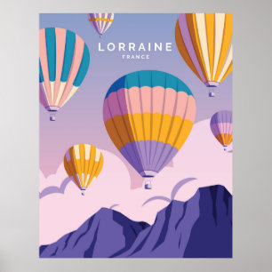 Affiche Voyage en Lorraine