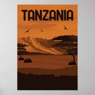 Affiche Voyage en Tanzanie