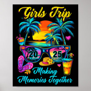 Affiche Voyage entre filles 2025 Création de souvenirs de