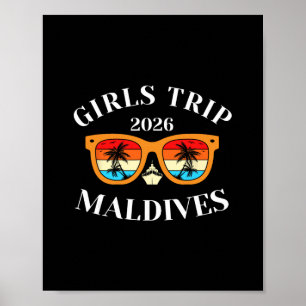 Affiche Voyage entre filles 2026 Maldives Spring Break 202