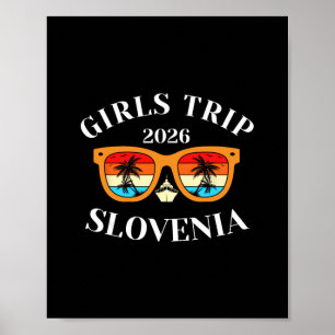 Affiche Voyage entre filles 2026 Slovénie Spring Break 202