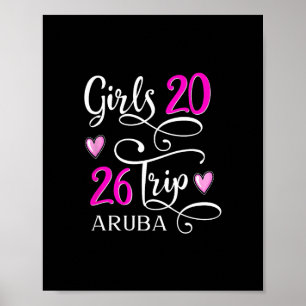 Affiche Voyage entre filles 2026 Vacances Aruby Croisière
