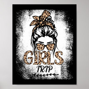Affiche Voyage Filles 2025 Chignon Méssy Léopard Meilleure
