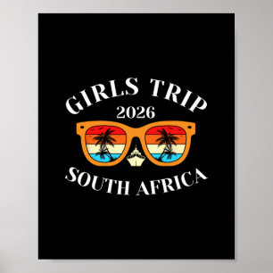 Affiche Voyage Filles 2026 Afrique du Sud Spring Break 202