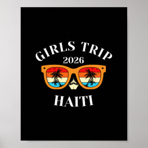 Affiche Voyage Filles 2026 Haïti Vacances de Printemps 202