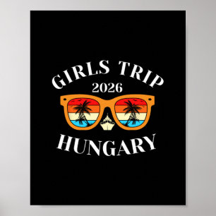 Affiche Voyage Filles 2026 Hongrie Vacances de Printemps 2