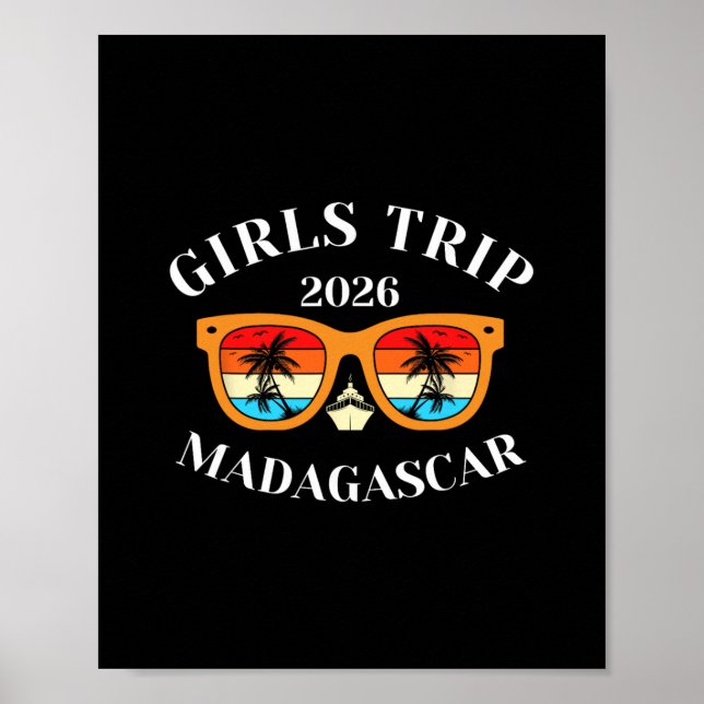 Affiche Voyage Filles 2026 Madagascar Spring Break 2026 Cr (Devant)
