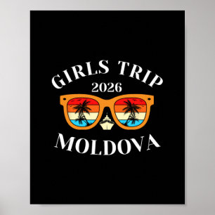 Affiche Voyage Filles 2026 Moldavie Vacances de Printemps