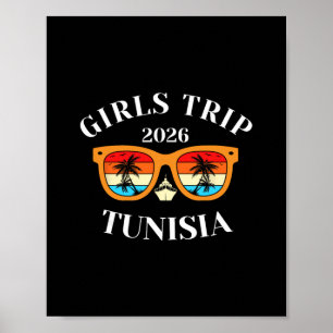 Affiche Voyage Filles 2026 Tunisie Spring Break 2026 Crois