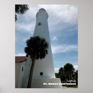 Affiche Voyage Floride - Phare de St. Marks
