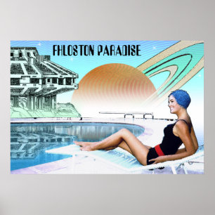 Affiche Voyage interplanétaire de ~ de paradis de Fhloston