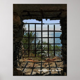 Affiche Voyage Italie - Monterosso al Mare, Mer Ligure