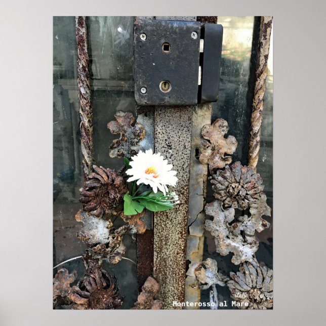 Affiche Voyage | Italie - Monterosso al Mare vieille serru (Devant)