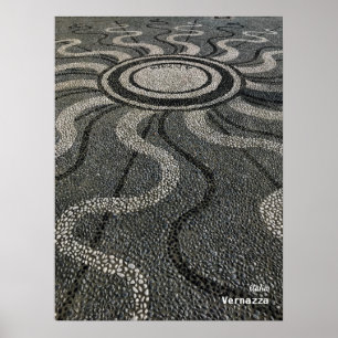 Affiche Voyage   Italie - Vernazza, Cinque Terre Mosaic