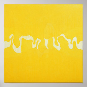 Affiche Voyage jaune