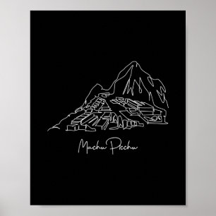 Affiche Voyage Pérou Lima Machu Picchu Cusco Vacances en F