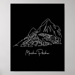 Affiche Voyage Pérou Lima Machu Picchu Famille Cusco Vacat