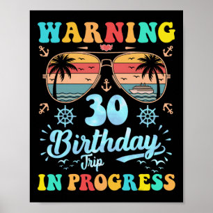 Affiche Voyage pour les 30 ans d'anniversaire en cours Drô
