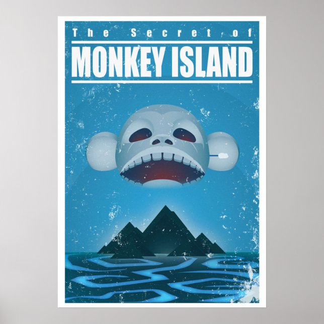 Affiche Voyage sur l'île Monkey (Devant)