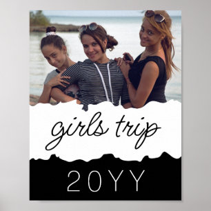 Affiche Voyage sur mesure pour filles   Filles weekend Get