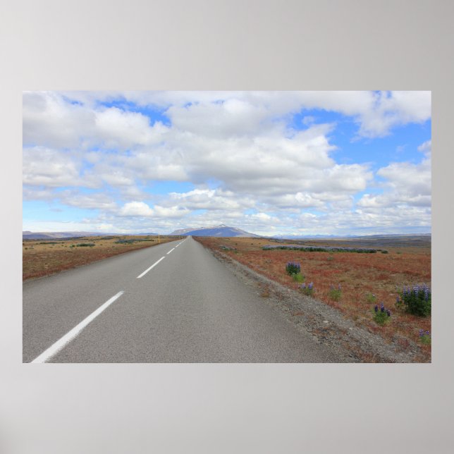 Affiche Voyage sur route (Devant)