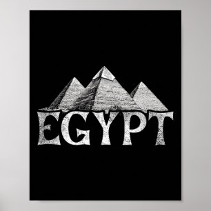 Affiche Voyage vacances Egypte Pyramides