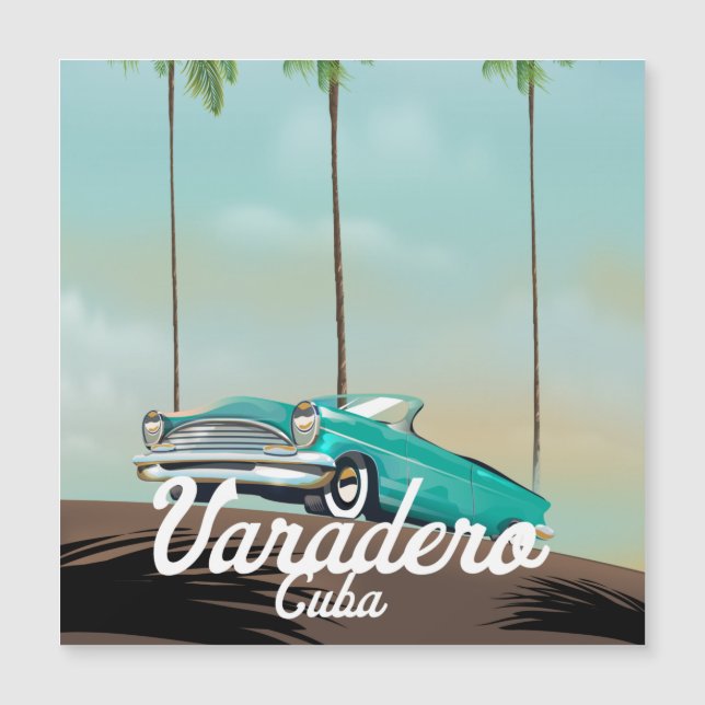 Affiche Voyage Varadero Cuba (Devant)