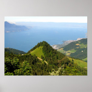 Affiche Voyage vers les Rochers de Naye