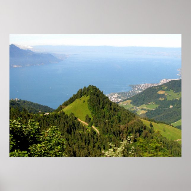 Affiche Voyage vers les Rochers de Naye (Devant)