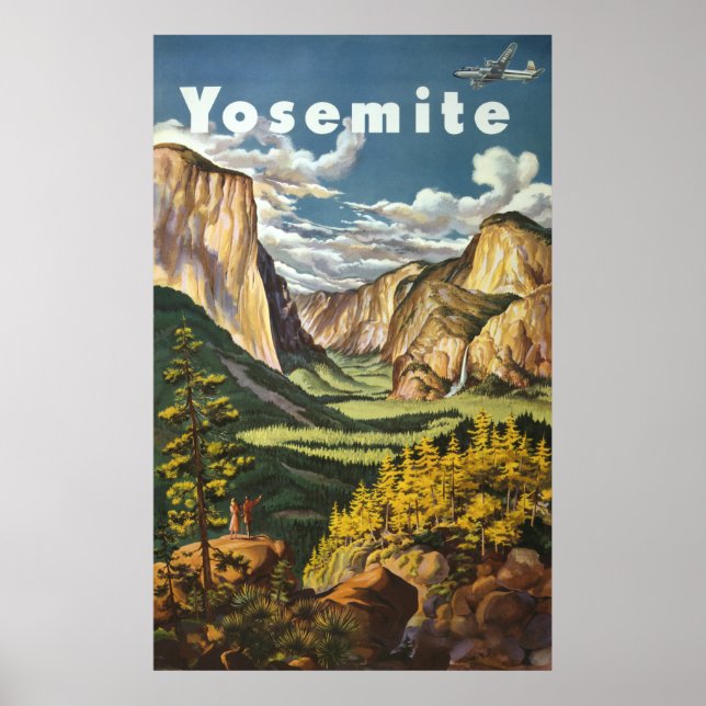 Affiche Voyage Yosemite (Devant)
