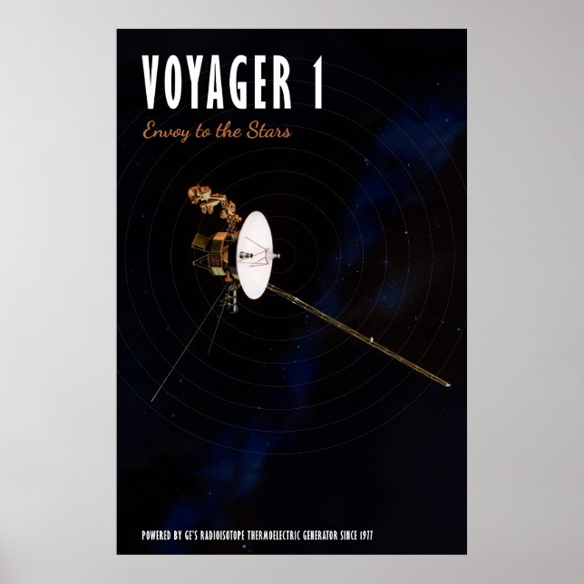 Affiche Voyager 1 - Envoyé aux étoiles (Devant)