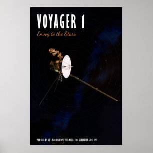 Affiche Voyager 1 - Envoyé aux étoiles