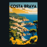 Affiche Voyager Costa Brava Espagne<br><div class="desc">Poster de Travel Costa Brava Espagne</div>