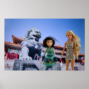 Affiche Voyager dans le monde. Chine.