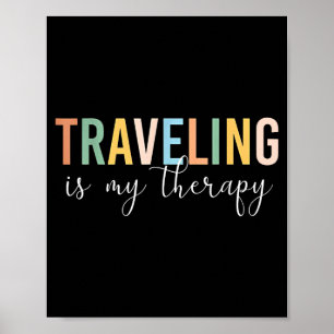 Affiche Voyager est ma thérapie
