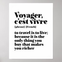 Voyager français inspiré Voyager C'est Vivre
