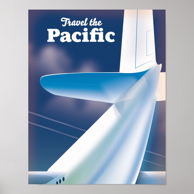 Affiche Voyagez dans le Pacifique (Devant)