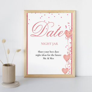 Affiche Voyant de Fête des mariées de la Saint-Valentin